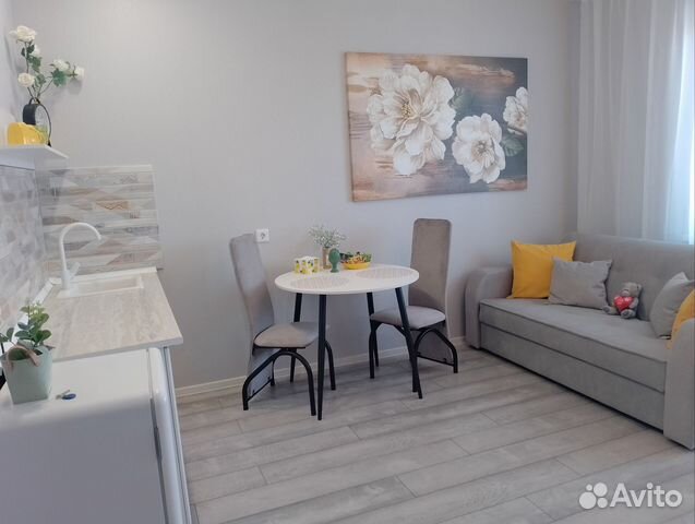 

Квартира-студия, 30 м², 2 кровати