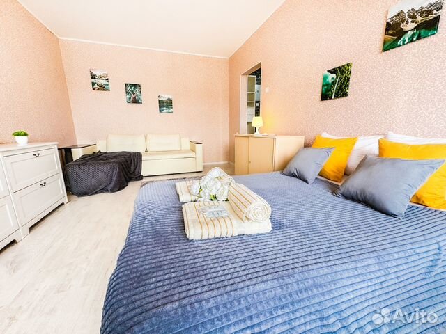 

1-к. квартира, 41 м², 2 кровати