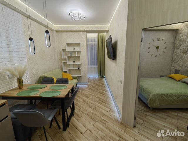 

Квартира-студия, 45 м², 4 кровати