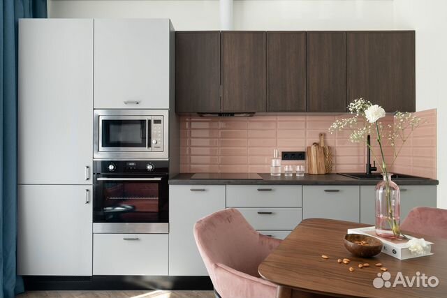 

1-к. квартира, 45 м², 2 кровати