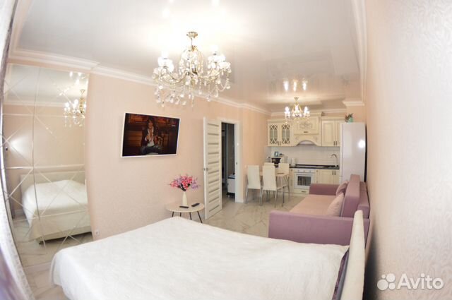 

1-к. квартира, 45 м², 3 кровати