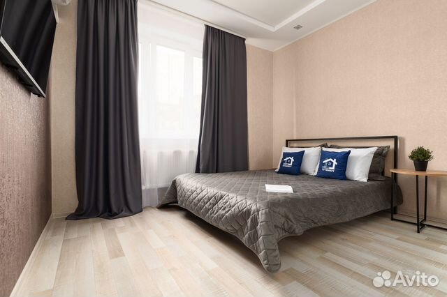 

1-к. квартира, 45 м², 2 кровати