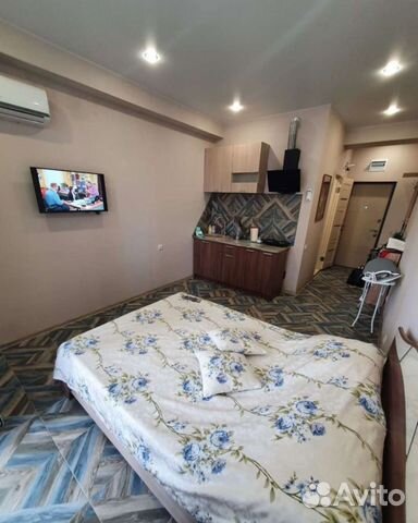 

Квартира-студия, 28 м², 1 кровать