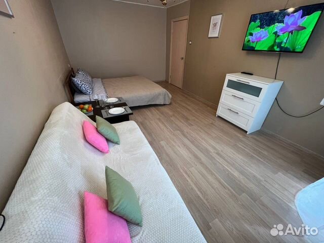 

1-к. квартира, 33,6 м², 2 кровати