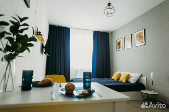 

Квартира-студия, 28 м², 1 кровать