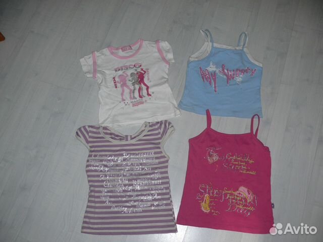 Футболки и майки хлопок 122 -128 Турция пакет