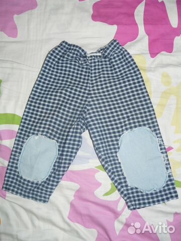 Летний костюм на 9-18 мес с банданой Летний костюм на 9-18 мес с банданой