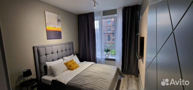 

1-к. квартира, 40 м², 2 кровати