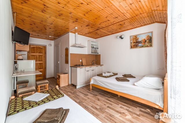 

Квартира-студия, 18 м², 2 кровати