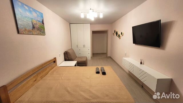 

1-к. квартира, 40 м², 2 кровати