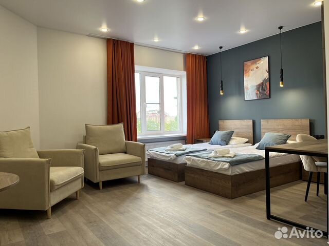 

Квартира-студия в апарт-отеле, 28 м², 1 кровать