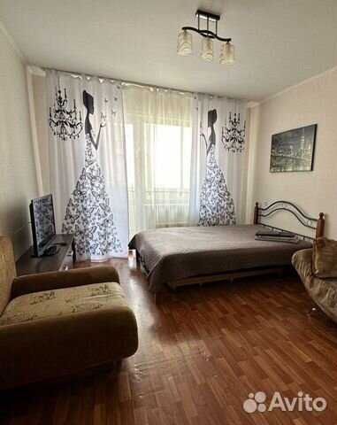 

1-к. квартира, 56 м², 3 кровати
