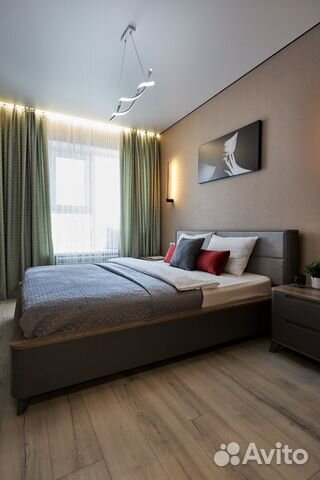 

1-к. квартира, 45 м², 2 кровати