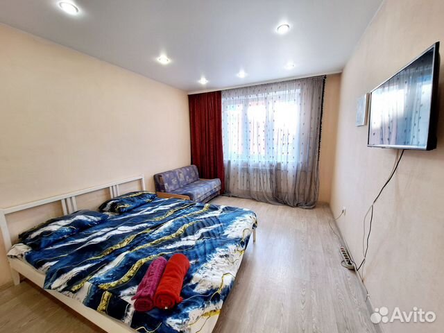 

1-к. квартира, 40 м², 2 кровати
