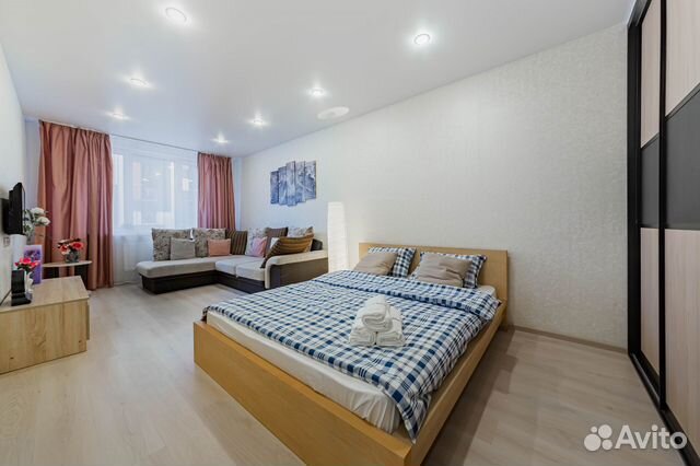 

1-к. квартира, 38 м², 2 кровати