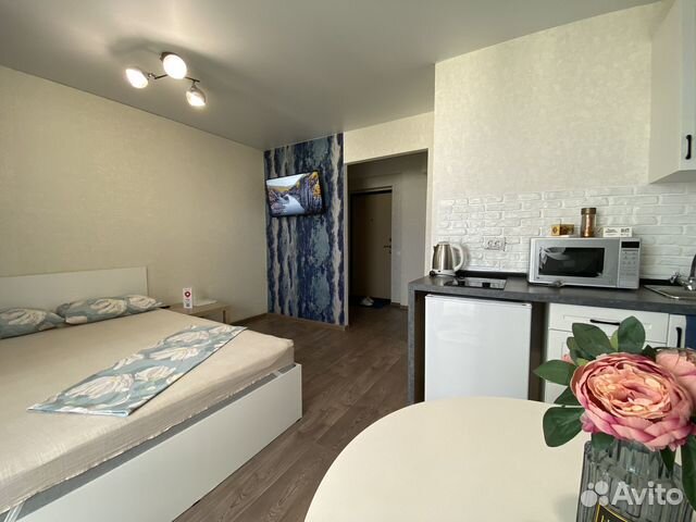 

Квартира-студия, 27 м², 1 кровать
