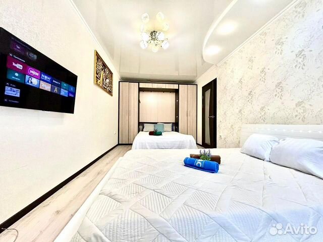 

1-к. квартира, 70 м², 2 кровати