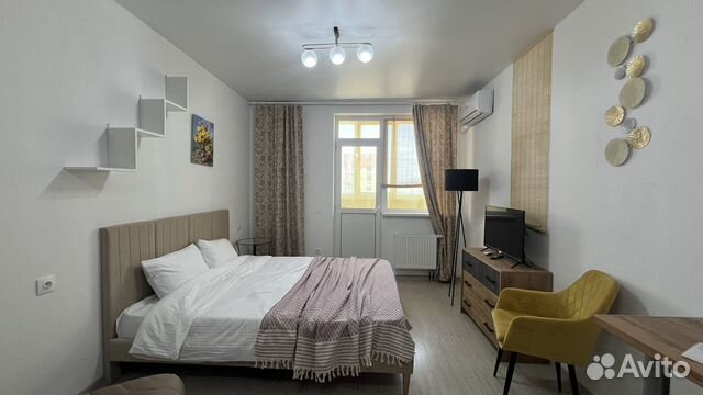 

Квартира-студия, 29 м², 2 кровати