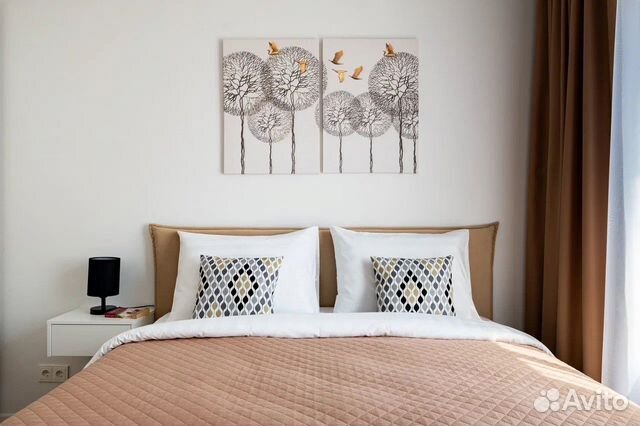 

1-к. квартира, 35 м², 2 кровати