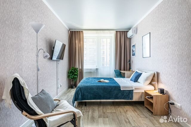

1-к. квартира, 34 м², 2 кровати