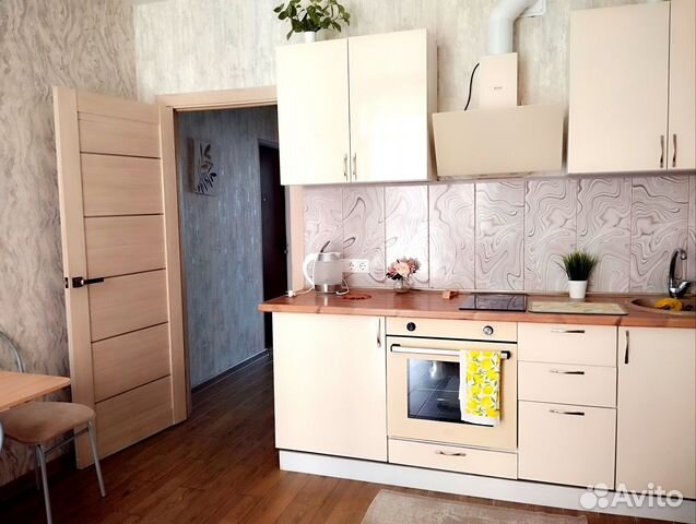 

1-к. квартира, 44 м², 2 кровати