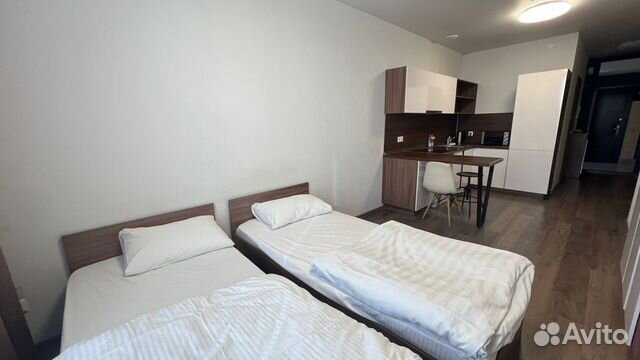 

Квартира-студия, 35 м², 2 кровати
