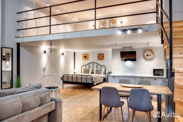 

Квартира-студия, 71 м², 3 кровати