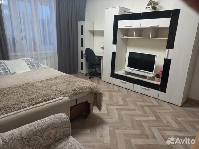 

1-к. квартира, 37 м², 2 кровати
