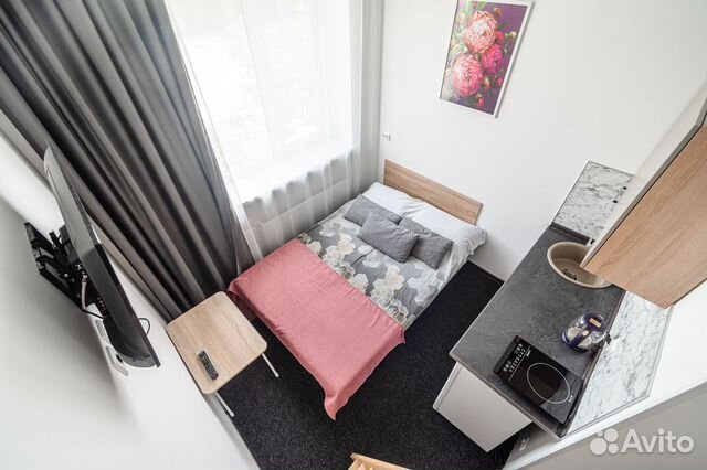 

Квартира-студия, 15 м², 2 кровати