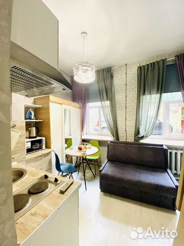 

Квартира-студия, 18 м², 2 кровати