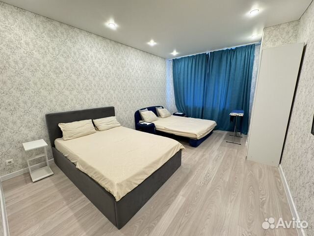 

1-к. квартира, 38 м², 2 кровати