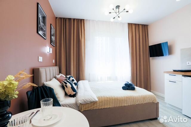 

Квартира-студия, 15 м², 1 кровать