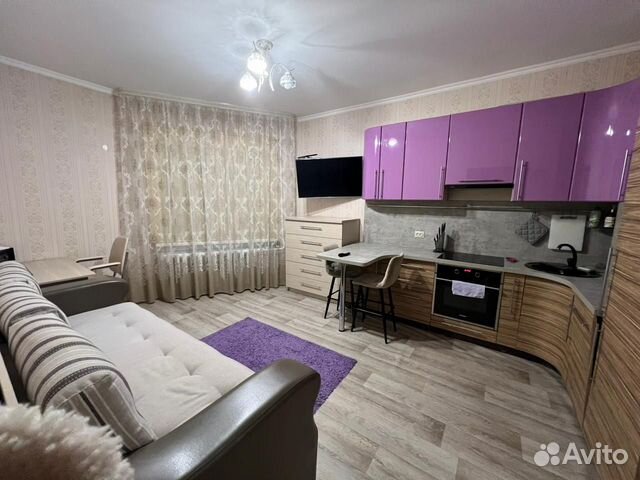 

Квартира-студия, 38 м², 2 кровати