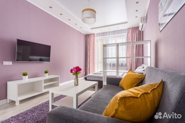 

1-к. квартира, 48 м², 2 кровати