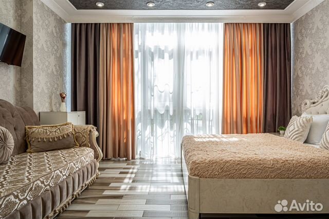 

1-к. квартира, 42 м², 3 кровати