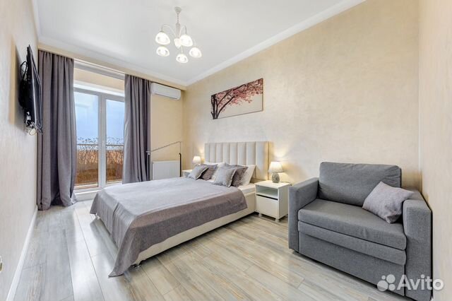 

Квартира-студия, 39 м², 3 кровати