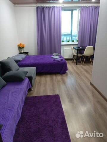 

Квартира-студия, 36,6 м², 3 кровати