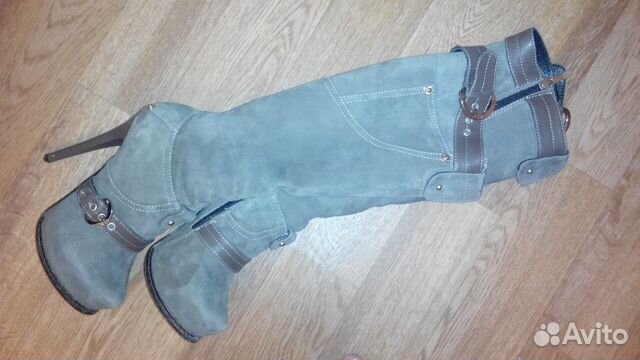 Сапоги зимние, натуральные почти новые Сапоги зимние, натуральные почти новые