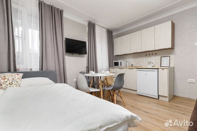 

Квартира-студия, 25 м², 2 кровати