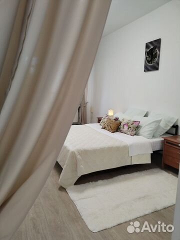 

1-к. квартира, 60 м², 2 кровати