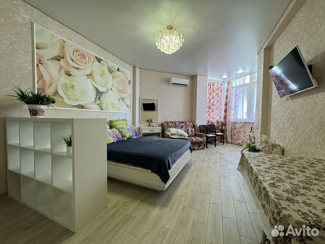 

Квартира-студия, 30 м², 2 кровати