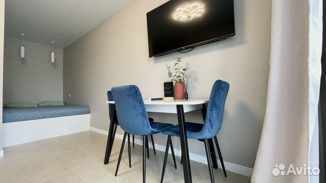 

Квартира-студия, 29 м², 2 кровати