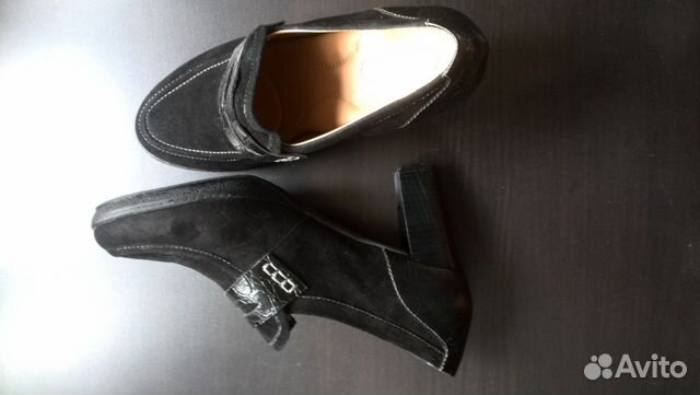 Туфли замшевые, пр-во Muntz-shoes (Германия)