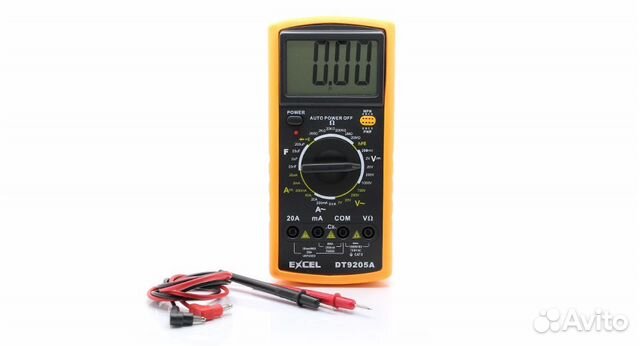 Цифровой мультиметр Excell DT9205A Цифровой мультиметр Excell DT9205A
