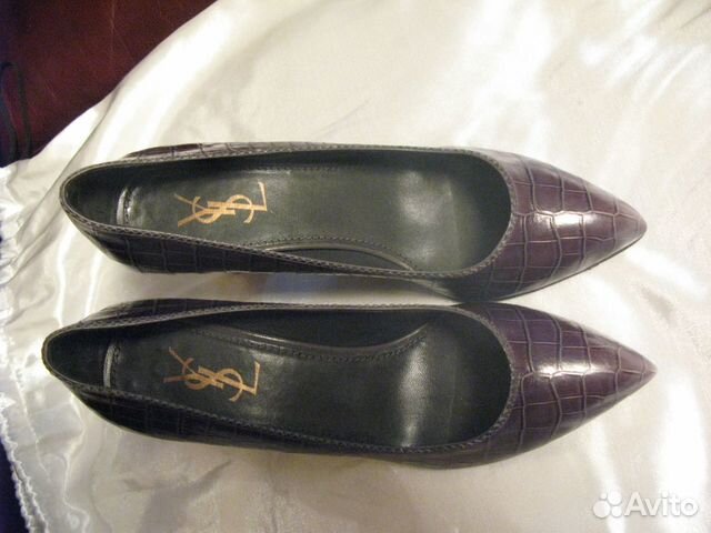 Кожаные туфли Yves Saint Laurent Кожаные туфли Yves Saint Laurent