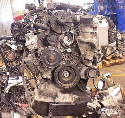 Двигатель бу из Кореи mercedes 3.5 272967