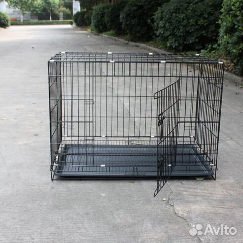 Продам клетку, складную, с выдвижным дном, большую
