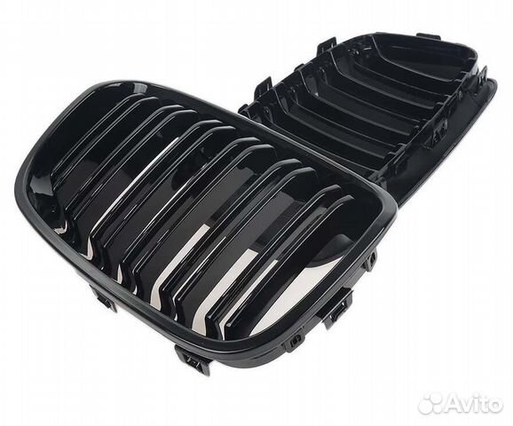 Черные решетки М стиль BMW F20 F21 Черные решетки М стиль BMW F20 F21