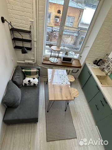 

Квартира-студия, 23 м², 2 кровати