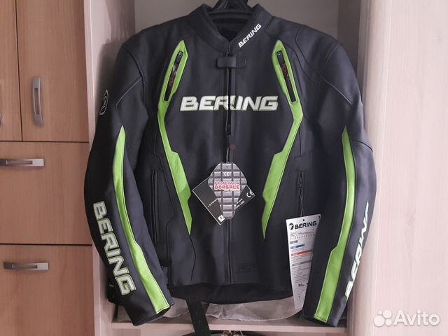 Новая кожаная мото куртка Bering (Франция) Новая кожаная мото куртка Bering (Франция)